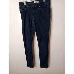 Paige Women's Size 28 Verdugo Ultra Skinn Jeans Dark Wash Blue Denim. Athleisure